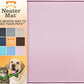 Neater Pet Brands Neater Mat Pet Mats for Food and Water, Cat & Dog Bowl Mat Waterproof Silicone, Feeding Tray, Dog Food Mats for Floors, Placemat w/Raised Edge for Under Bowls, 32" x 24", Light Pink