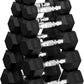 Hex Dumbbell Set, 30-480 lb Set Rubber Encased Exercise & Fitness Dumbbells, Weights Dumbbells Set, Hand Weight for Strength Training