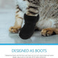 Cat Claw Covers-4pcs Cat Nail Caps Cat Nail Covers Caps Shoes Cats Socks Cat Booties to Prevent Scratching Cat Paw Protector Pet Grooming Booties for Bathing Shaving Checking