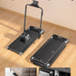 Walking Pad Treadmill with Incline, 2 in 1 Foldable Treadmills for Home Small Office, 300lbs Portable Compact Under Desk Treadmill with App, Remote Control and LED Display