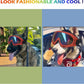 Winproof Adjustable Strap Dog Sunglasses, UV Protection, Soft Goggles (Red Frame)