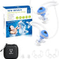 Ear Plugs for Swimming Surfing with Lanyard, Block Out Water Let Sound in, Reusable Comfy Custom-fit Swim Waterproof earplugs Men Women for Swimmer Shower Pool Bath Water Sports
