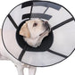 Soft Dog Cone Suitable for Postoperative Use in Dogs, Adjustable and Comfortable Elizabeth Collar, Used for Wound Care, Sterilization, Suitable for Medium to Large Dogs (L)
