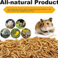 Mealworms, High-Protein Dried Mealworms for Birds, Chickens, Turtles, Fish, Hamsters and Hedgehogs, Non-GMO and Chemical Free, All Natural Animal Feed (10oz)