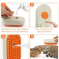6 in 1 Cat Steam Brush for Shedding, Portable Anti-Static Grooming Comb for Cats & Dogs, Steam Misting Water Brush, Self-Cleaning Pet Hair Remover, Indoor Cat Spray Brushes for Cats & Dogs