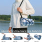 TigeJoy Extra Large Picnic Blanket Waterproof Foldable 60''x80'', Outdoor Picnic Mat Beach Blanket Sandproof for Park, Grass, Travel, Hiking, Camping Essentials, Gingham Picnic Blanket