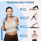 Slim Panda Stretch Strap, Dance Stretch Bands Flexibility, Elastic Yoga Stretching Strap with 9 Loops for Physical Therapy, Pilates, Yoga, Ballet, Gymnastics Stretching Bands for Exercise