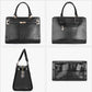 Fashion Pet Carrier Dog Cat Carrier Purse Soft-Sided Leather Handbag Pet Tote Bag for Small Dogs Puppy and Cat TSA Airline Approved