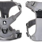 TRUE LOVE Adjustable No-Pull Dog Harness Reflective Pup Vest Harnesses Comfortable Control Brilliant Colors Truelove TLH5651(Gray,XL)