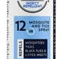 Proven Insect Repellent Spray, Keep Mosquitoes, Ticks and Flies Off, DEET Alternative Repellent, Up to 12-Hour Protection, Great for Camping or Hiking, 6 Ounce, Gentle Scent Spray