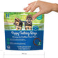 N-Bone Puppy Teething Rings Salmon Flavor Dog Treat, 3 Count Bag, 3.6-oz