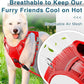 BARKBAY Dog Harness No Pull with ID Tag Pocket - Heavy Duty, Reflective, Easy Control for Large Dogs(Red,M)
