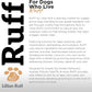 Ruff by Lillian Ruff Oatmeal Dog Shampoo & Conditioner with Aloe & Coconut Oil | Relieves Itching & Hot Spots | Moisturizing & Deodorizing | Safe for Puppies | USA Made