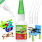 Plastic Glue, 30g Clear Super Glue for Plastic Repair Quick Fix Plastic Adhesive Heavy Duty Strong Crazy Instant Glue for Bonding Plastic, Legos, Model, Toys, PLA, 3D Printing, DIY Crafts