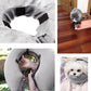 Soft Inflatable Dog Cat Cone Collar – Pet Recovery & Protective Dog Neck Collar for Small Dogs Cats to Prevent Scratching, Licking
