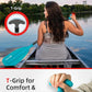Abahub Adjustable Canoe Paddle Aluminum Shaft, 4'3''-5'3''/130cm-160cm, Floatable Oar for Canoeing Boating Kayaking