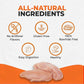 Canine Naturals Chicken Recipe Chew - Rawhide Free Dog Treats - Made from USA Raised Chicken - All-Natural and Easily Digestible - Large (2 Count) for Dogs 50-75Lb