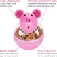 Legendog Cat Slow Feeder Food Ball - Mice Tumbler Shaped Pet Treat Toy for Cats