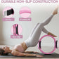 Home Pilates Kit for Women Pilates Equipment Ring and Ball Set Magic Circle Hoop with 5 Resistance Bands Compact Toning Fitness Essentials Starter Set Accessories