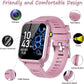Smart Watch for Kids with 36 Games HD Touch Touchscreen Alarm Clock, Camera Music Player Pedometer Flashlight 12/24 hr Video & Audio Recording, Toys Gift for 3-12 Years Old Girls