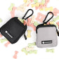 Dog Treat Pouch 2 PCS, Waterproof Small Dog Treat Bag for Leash, Hands Free Dog Walking Bag with Carabiner, Dog Poop Bag Holder for Pet Puppy Travel or Outdoor Use, Zipper Closure to Avoid Spilling