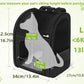 Pecute Cat Carrier Backpacks, Expandable Cat Backpack with Breathable Mesh, Pet Carrier Backpack for Cats Small Dogs Puppies Up to 18 Lbs, Dog Carrier Backpack Great for Travel Hiking Camping Outdoor