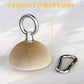 Grip Strength Training Beech Wood Pinch Block & Half-Sphere Ball with Loading Pin – Hand, Finger, Forearm Workout Set for Climbing, Lifting, Fitness Training