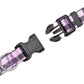 Mercano Adjustable Dog Collar - Special Design Patterns, Soft Nylon Comfortable Durable Pet Collar for Small Medium Large Dogs (XS, Purple Plaid)