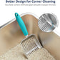 WePet Cat Litter Scoop, Aluminum Alloy Sifter, Kitty Metal Scooper, Deep Shovel, Long Handle, Poop Sifting, Kitten Pooper Lifter, Durable, Heavy Duty, for Litter Box