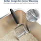WePet Cat Litter Scoop, Aluminum Alloy Sifter, Kitty Metal Scooper, Deep Shovel, Long Handle, Poop Sifting, Kitten Pooper Lifter, Durable, Heavy Duty, for Litter Box