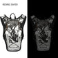 Reflective Hydration Backpack, Hydration Pack - Water Backpack with 2L/3L Hydration Bladder, Essential for Festivals - Rave Hydration Pack for Hiking, Running, Cycling, and Festivals