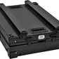 Heavy Duty Fully Collapsible Powder-Coated Aluminum Dog Crate - Medium (Black)