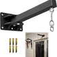Wall Mount Heavy Bag Hanger, Punching Boxing Bag Hanger, Heavy Duty Bag Hanger Bracket, 360° Swivel Hook for Boxing, Muay Thai and MMA Training Home Gym（7 Adjustable Positions）