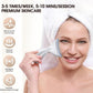 Face & Neck Massager | White LED Red-Light-Therapy-for-Face and Neck, Red Light Therapy Wand, 3 Color Led Massager for Skin Care