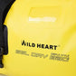WILD HEART Waterproof Motorcycle Duffel Bag PVC500D Double-bottom With Rope Straps and Inner Pocket 40L 66L 100L for Kayaking, Camping, Boating,Motorcycle