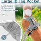 BARKBAY Dog Harness No Pull with ID Tag Pocket - Heavy Duty, Reflective, Easy Control for Large Dogs(Grey,M)