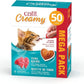 Catit Creamy Lickable Cat Treat – Hydrating and Healthy Treat for Cats of All Ages - Assortment, 72-Pack