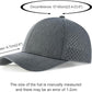 VOBOOM Men Snapback Trucker Hat, Baseball Cap for Breathable Side Laser Cut Holes
