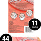 Temptations Creamy Puree Squeezable Lickable Wet Cat Treats with Salmon, 0.42 oz. Tubes, 4 Count, Pack of 11 (44 Total)