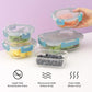 JoyJolt 24pc Borosilicate Glass Storage Containers with Lids | 12 Airtight/Freezer Safe Food Storage Containers for Pantry and Kitchen | Meal Prep Container for Lunch | Glass Tupperware Set