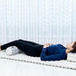 Leewadee Small Yoga Bolster – Shape-Retaining Cervical Neck Roll, Tube Pillow for Comfortable Reading, Kapok Filling, 22 x 6 x 6 inches