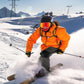 TBMPOY Men's Snow Ski Hiking Pants Waterproof Winter Fleece Lined Pants Camping Skiing Ice Fishing Pants with Belt