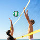 Official Size 5 Volleyball, Soft Indoor Outdoor Volleyball for Game Gym Training Beach Play, 2 Pcs Per Pack with Pump Kit