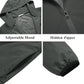 COOFANDY Men's Packable Rain Jacket Lightweight Waterproof Raincoat with Hood Travel Hiking Golf Windbreaker