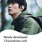 nwm GO Wireless On-Ear Speakers (Open Ear Earphones) Sound Leakage suppressed (PSZ Technology - Bone Conduction Alternative) Designed in Japan | Glacier White
