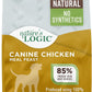 Nature's Logic Dry Dog Food - 100% Natural - No Synthetics - For All Ages, Sizes, Breeds - Free From Common Allergens, High Protein - Chicken Meal Feast, 4.4lbs