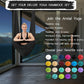5.5 Yards Aerial Silks Yoga Swing Set - Aerial Yoga Hammock Kit Anti-Gravity Flying for Fitness, Low/Non Stretch Nylon Tricot Fabric Hardware Included for Dance