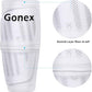 Gonex Soccer Shin Guards for Kids Adult, Youth Boys Girls Shin Guards Slip in Soccer Shin Pad Sleeves Canilleras for Football Games, EVA Cushion Protection Reduce Shocks & Injuries