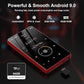 80GB Music Player, MP4 MP3 Player with Bluetooth and WiFi with 4-inch IPS Touch Screen Digital Audio Players, M503 Pro Spotify Player with Amazon Music, Audible, Chrome Browser, Support Up 512GB Red