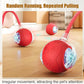 Interactive Cat Toys for Indoor Cats, 2025 New Interactive Cat Toys, Intelligent Automatic Rolling Pet Ball, Automatic Obstacle Avoidance Cat Toy Ball with Rope, Three Modes Adjustment (gray)